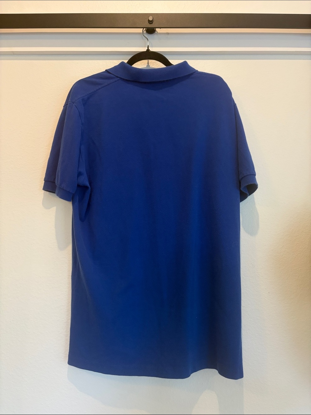 Ralph Lauren Polo Shirt in Royal Blue with Green Logo - Picture 4 of 4